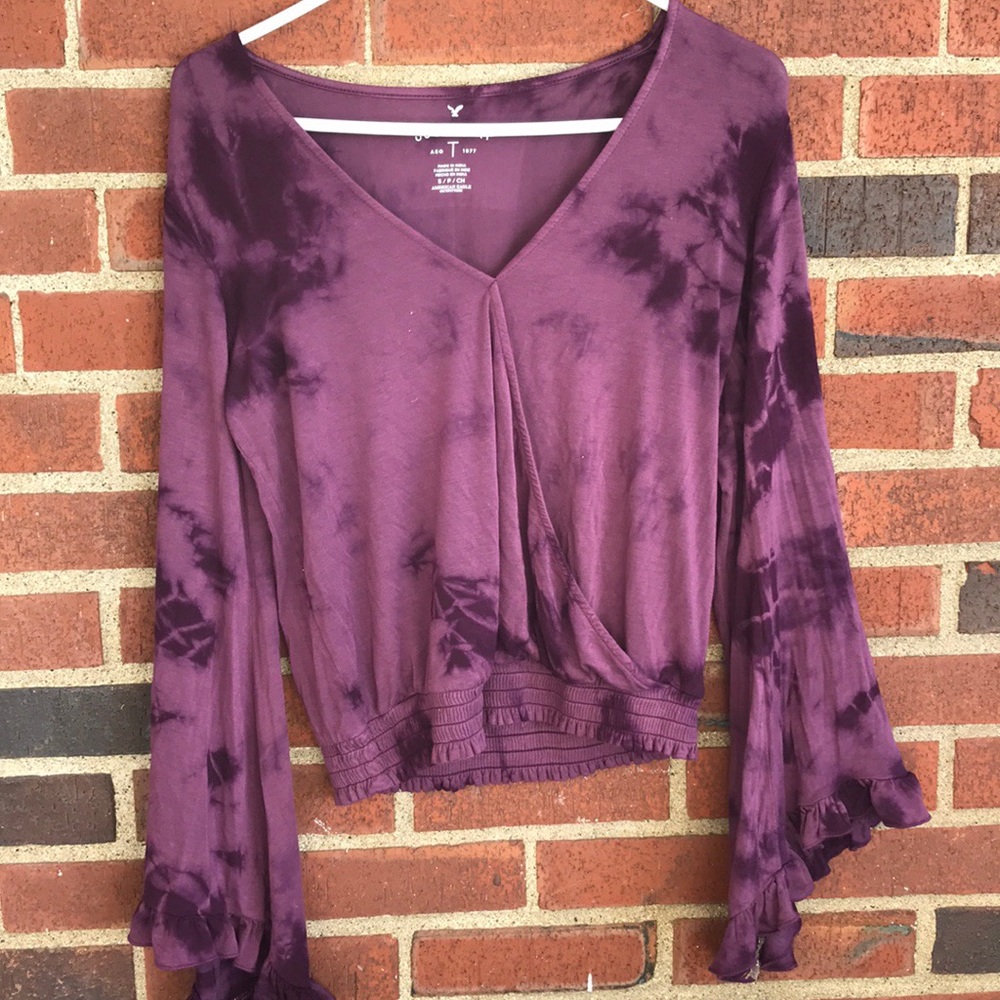American Eagle Bell Bottom Shirt